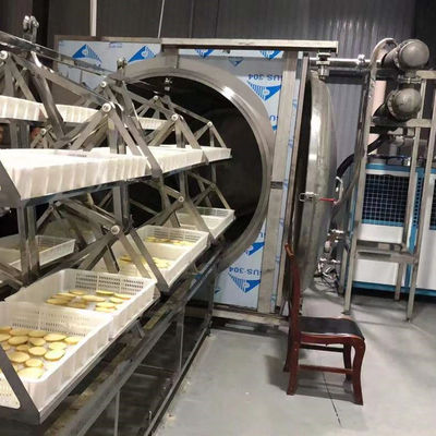 38.4-48kg/H microgolf Vacuümdehydratatietoestel 304 de Droogoven van het Roestvrij staalfruit