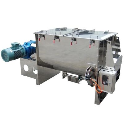 11KW Machine van de de Mixer1000l Horizontale Mixer van het roestvrij staal de Dubbele Lint
