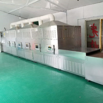 1000mm van de de Drogermicrogolf van de Riem Ononderbroken Tunnel de Sterilisator Industriële Drogende Machine