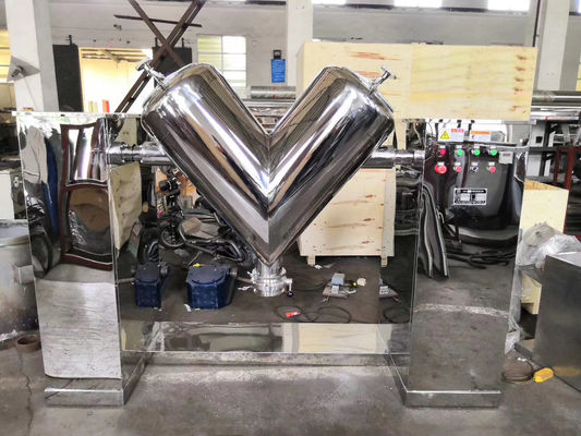 Stofvrij SUS304-Aminozuur V de Mixer van het Typepoeder voor Voedingsmiddelenindustrie