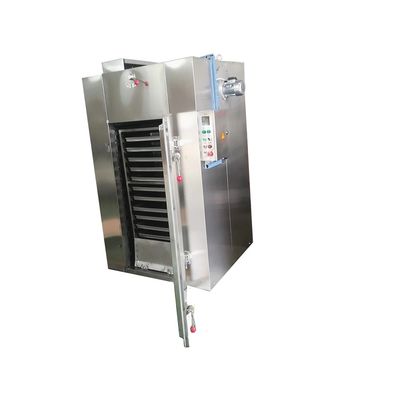 Ce-Roestvrij staal Hete Lucht Oven Dryer 6KW aan 9KW Chinees Herb Food Tray Dryer