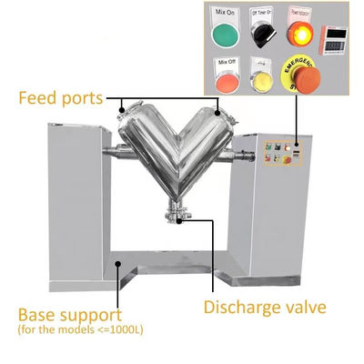OEM V Type Poedermixer
